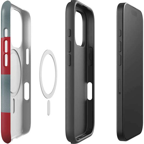 Ohio State University OSU Buckeyes Flag iPhone 16 Pro Magsafe Impact Case